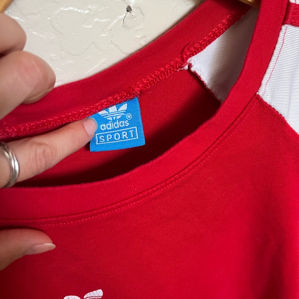 VINTAGE Adidas Ringer T - Picture 4 of 4